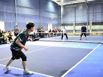 Hơn 250 VĐV tham gia Giải vô địch Pickleball tỉnh Lai Châu lần thứ I 