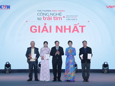 32 tác phẩm đoạt Giải thưởng ảnh/video “Công nghệ từ trái tim - Technology with heart”