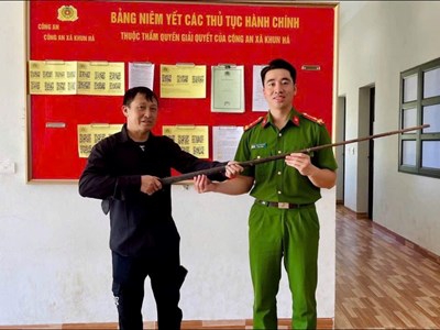 Lai Châu: Thu hồi 552 khẩu súng, vật liệu nổ qua cao điểm vận động toàn dân