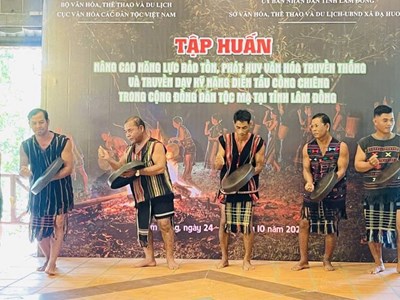 Người Mạ ở Lâm Đồng gìn giữ không gian văn hóa cồng chiêng