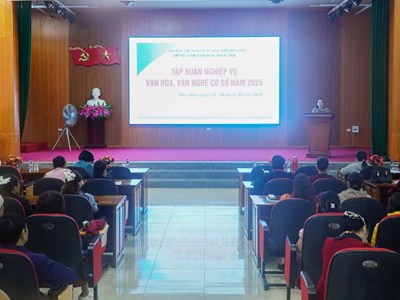 Điện Biên: Nâng cao chất lượng phong trào văn hóa, văn nghệ quần chúng ở cơ sở