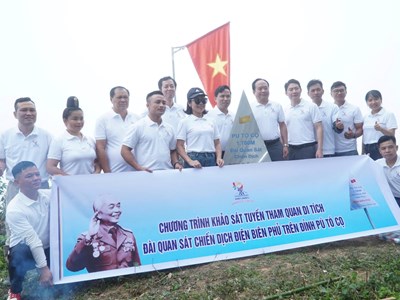 Hấp dẫn tour trải nghiệm di tích Đài quan sát Chiến dịch Điện Biên Phủ