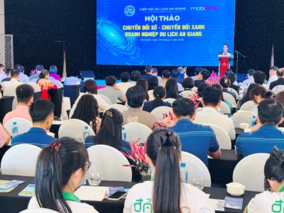 An Giang thúc đẩy chuyển đổi số và chuyển đổi xanh trong doanh nghiệp du lịch