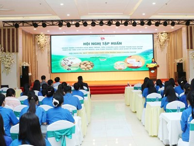 Đồng hành, hỗ trợ thanh niên Sơn La xây dựng sản phẩm OCOP đạt chất lượng