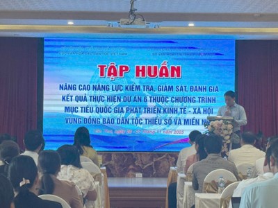 Nâng cao năng lực bảo tồn, phát huy các giá trị văn hóa truyền thống vùng đồng bào DTTS