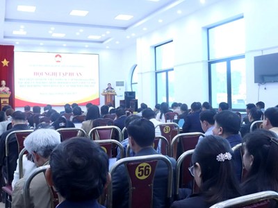 Sơn La: Tập huấn công tác bầu cử đại biểu Quốc hội khóa XVI và đại biểu HĐND các cấp