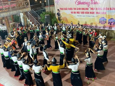 Đội văn nghệ “Hoa Ban”- góp phần lan tỏa bản sắc văn hóa dân tộc Thái