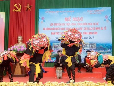 Gắn phát triển du lịch cộng đồng với bảo tồn văn hóa các dân tộc xứ Lạng