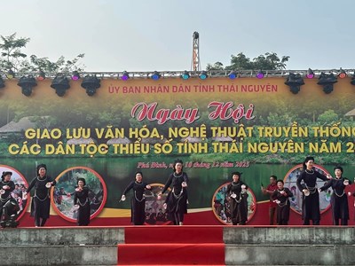 Rực rỡ sắc màu văn hóa truyền thống các dân tộc tỉnh Thái Nguyên