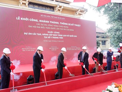 ​Khởi công Dự án Cải tạo, nâng cấp Bảo tàng Lịch sử Quốc gia