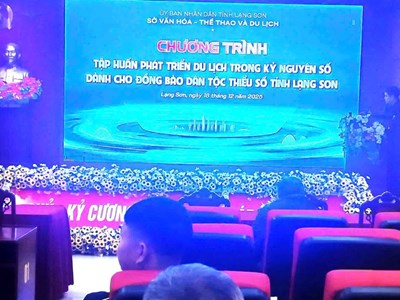 Tăng cường năng lực số trong phát triển du lịch vùng đồng bào DTTS