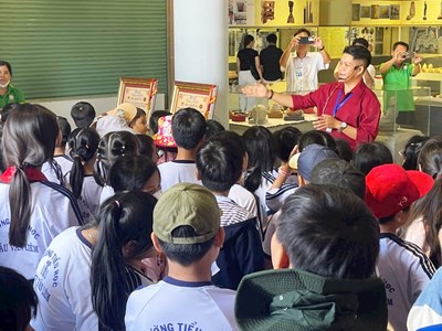 Lan tỏa Di sản Văn hóa Óc Eo đến với học sinh ở An Giang 