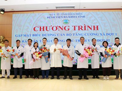 Điện Biên tăng cường bác sĩ hỗ trợ nâng cao năng lực y tế tuyến cơ sở