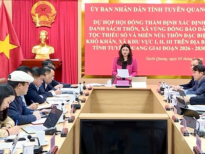 Khẩn trương xác định thôn, xã vùng đồng bào dân tộc thiểu số và miền núi