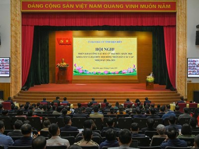 Điện Biên thành lập 11 Ban bầu cử đại biểu HĐND tỉnh khóa XVI