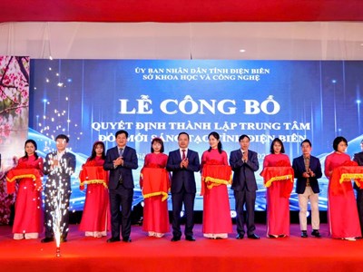Điện Biên công bố thành lập Trung tâm Đổi mới sáng tạo