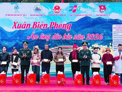 Để đồng bào xã biên giới Mường Lạn đón Tết đầm ấm, vui tươi