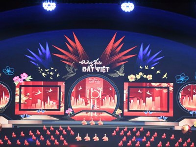 Đặc sắc chương trình nghệ thuật chính luận “Đường Xuân đất Việt 2026 - Hội tụ“