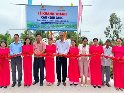 Xuân về trên quê hương Vĩnh Bình