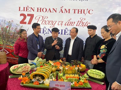 Tạo sức hút du lịch đầu Xuân từ “27 phong vị ẩm thực Điện Biên“