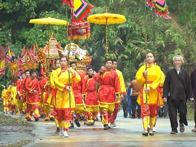 Lễ hội Đền thờ vua Lê Thái Tổ diễn ra từ ngày 27.2 đến 1.3 