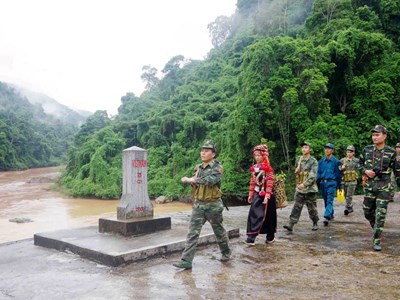 Bộ đội Biên phòng tỉnh Lai Châu củng cố “thế trận lòng dân”