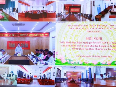 Lai Châu đẩy mạnh chuyển đổi số, thúc đẩy phát triển kinh tế - xã hội