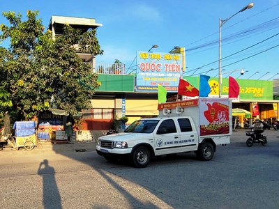 An Giang ra quân cao điểm tuyên truyền ngày hội bầu cử