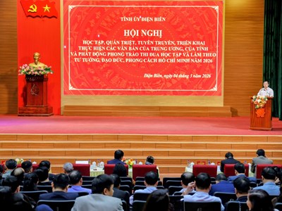 Điện Biên đẩy mạnh học tập và làm theo tư tưởng, đạo đức, phong cách Hồ Chí Minh