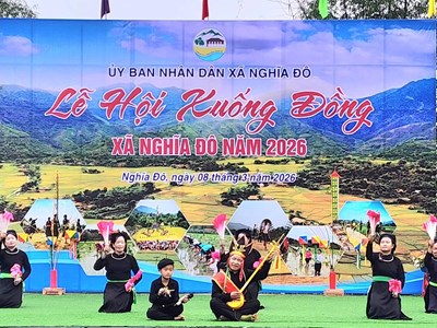 Rộn ràng lễ hội xuống đồng đầu xuân tại xã vùng cao Nghĩa Đô