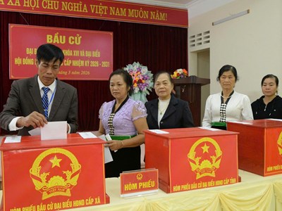 Công bố danh sách 50 người trúng cử đại biểu HĐND tỉnh nhiệm kỳ 2026 - 2031