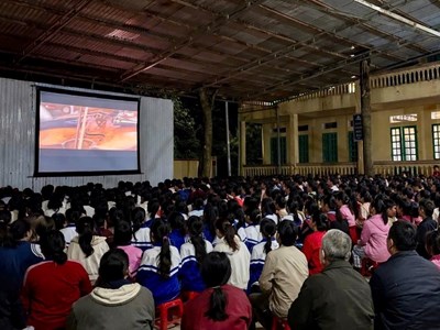 Lào Cai: Chiếu phim phục vụ đồng bào dân tộc thiểu số các xã vùng sâu, vùng xa