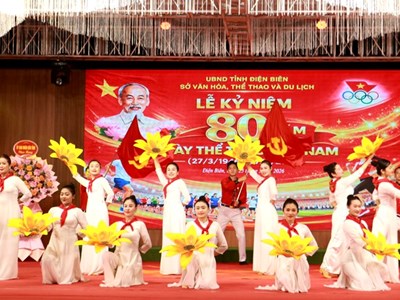 Lan tỏa tinh thần rèn luyện thể thao góp phần xây dựng Điện Biên phát triển toàn diện