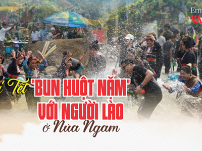 (Emagazine) Vui Tết “Bun Huột Nặm” với người Lào ở Núa Ngam