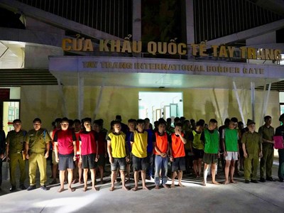 Công an Điện Biên bắt giữ 55 đối tượng lừa đảo công nghệ xuyên quốc gia