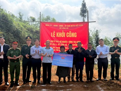  Chung tay xây dựng mái ấm cho hộ gia đình khó khăn ở Lũng Cú
