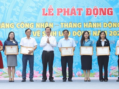 An Giang phát động hành động về an toàn, vệ sinh lao động năm 2026