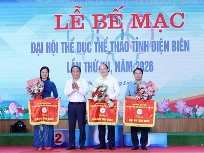 Bế mạc Đại hội TDTT tỉnh Điện Biên lần thứ XII, năm 2026