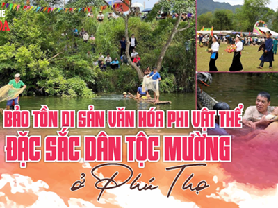 Bảo tồn di sản văn hóa phi vật thể đặc sắc dân tộc Mường ở Phú Thọ