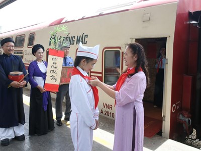 Chuyến tàu di sản đặc biệt “Hành trình 85 năm: Tre bền - Măng vươn”