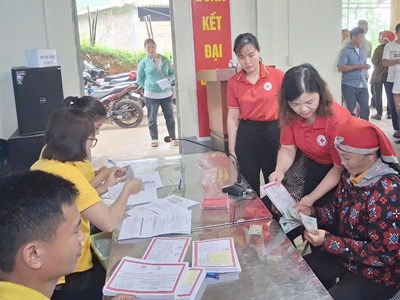 Người dân xã vùng cao Cốc San được hỗ trợ phục hồi sinh kế sau bão lũ