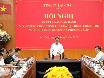 Lai Châu: Bộ máy chính quyền địa phương 2 cấp vận hành thông suốt, hiệu quả