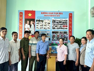 Ra mắt “Không gian văn hóa cuộc đời và sự nghiệp Bác Hồ - Bác Tôn” ở An Giang
