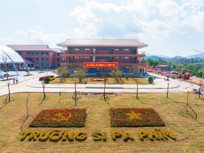  Điện Biên đẩy nhanh tiến độ xây dựng các trường nội trú liên cấp vùng biên giới 
