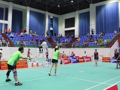 Hơn 340 VĐV tham gia Giải cầu lông, bóng bàn gia đình quốc gia 2026