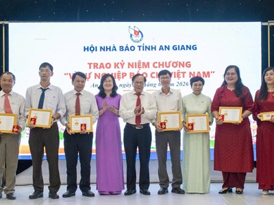 An Giang họp mặt kỷ niệm 101 năm Ngày báo chí cách mạng Việt Nam