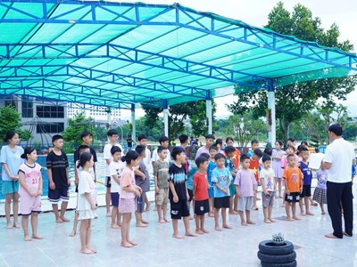 Điện Biên: Tăng cường kĩ năng phòng, chống đuối nước cho thiếu niên, nhi đồng