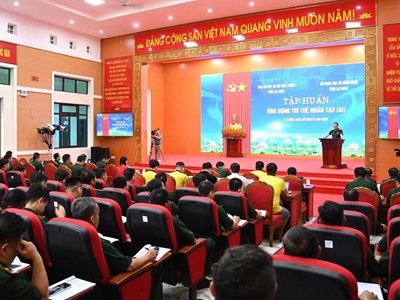 Nâng cao kĩ năng ứng dụng AI cho Bộ đội Biên phòng Lai Châu