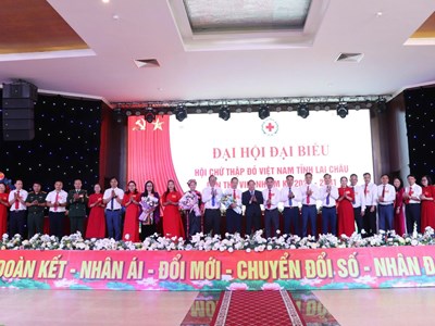 Kỳ vọng mới từ Đại hội đại biểu Hội Chữ thập đỏ Việt Nam tỉnh Lai Châu