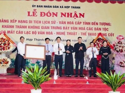Công bố đền Tượng là di tích lịch sử - văn hóa của tỉnh Lào Cai